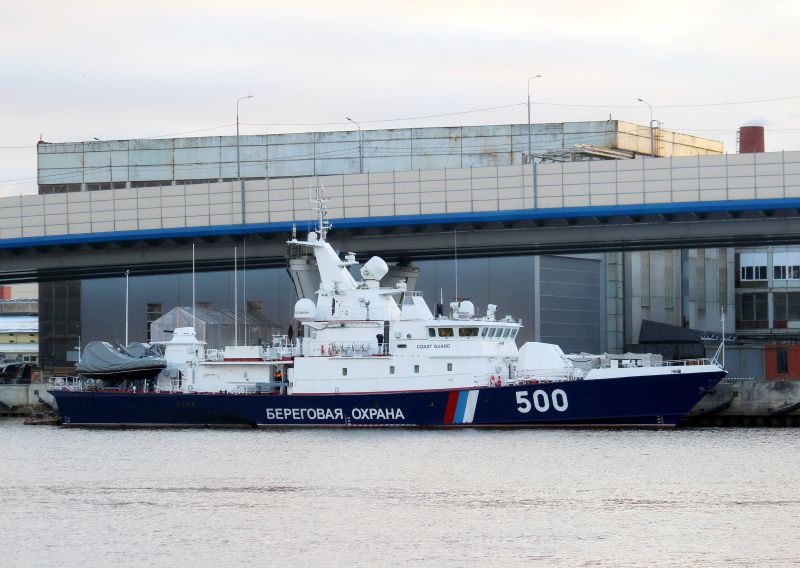 Российский пограничный корабль нарушил морскую границу Эстонии
